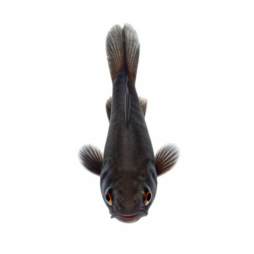 Topminnow isolated on a white background