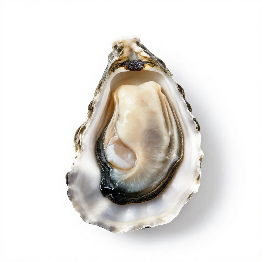 Window oyster isolated on a white background