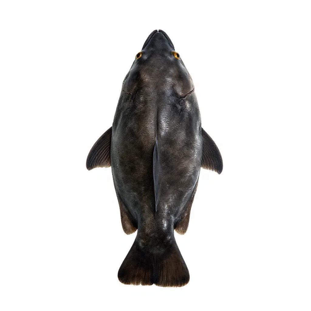 Elasmobranch isolated on a white background