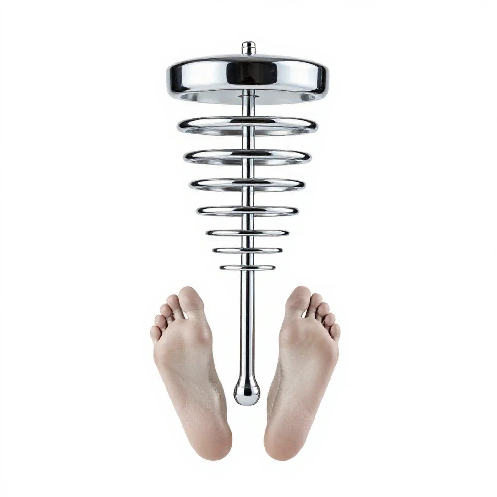Bastinado isolated on a white background