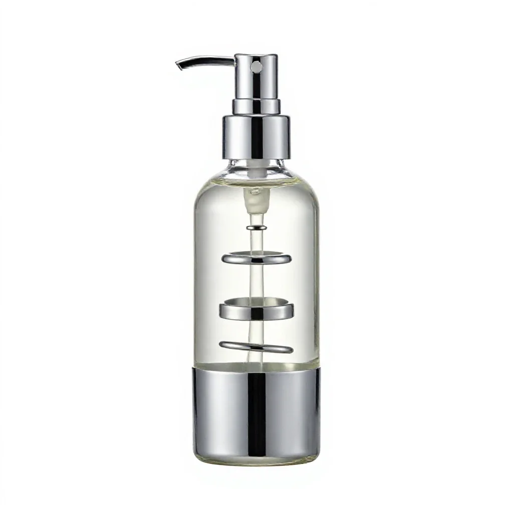 Bath oil isolated on a white background