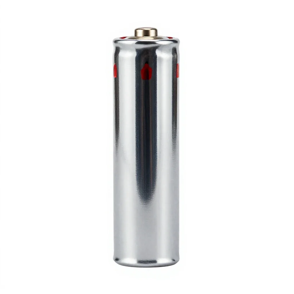 Battery isolated on a white background