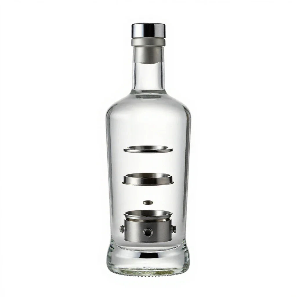 Bay rum isolated on a white background