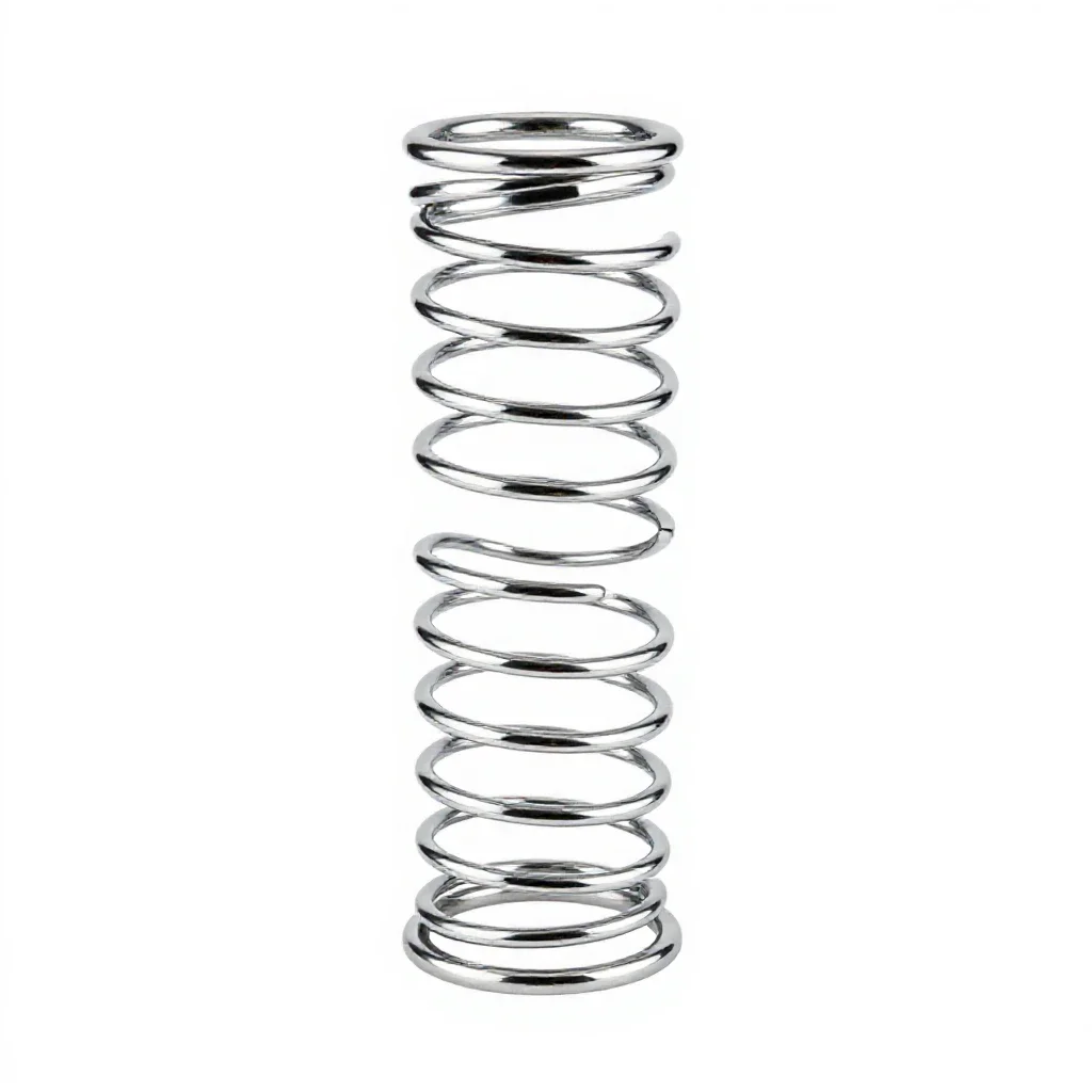 Bedspring isolated on a white background