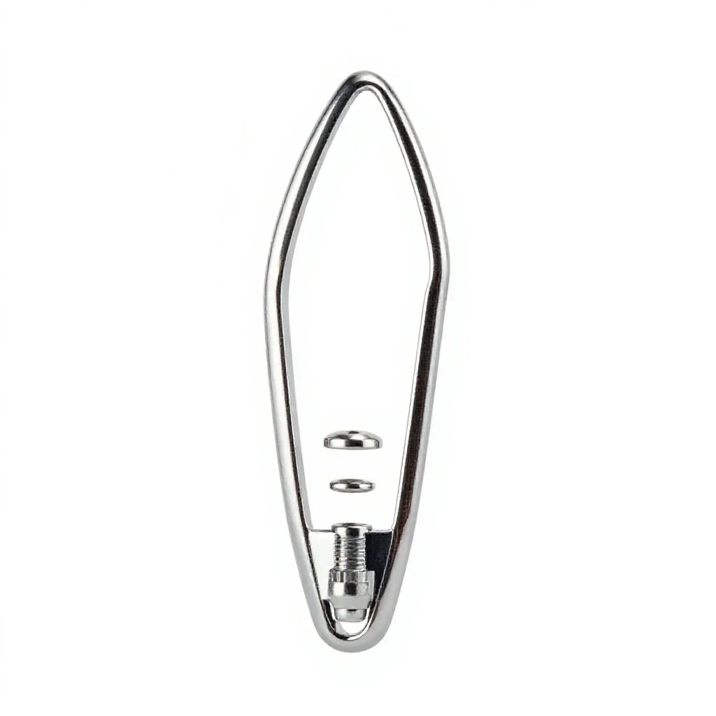 Belaying pin isolated on a white background