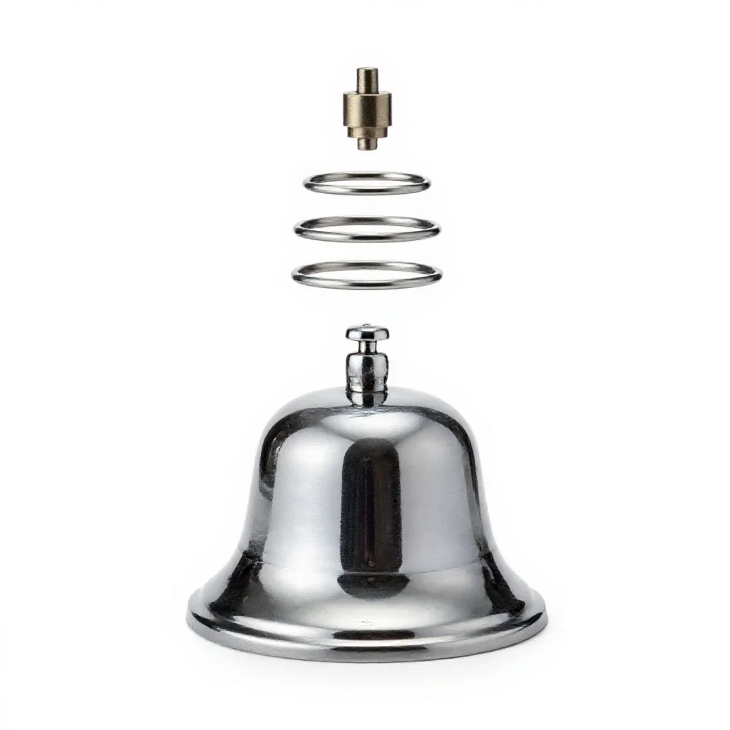 Bell seat isolated on a white background