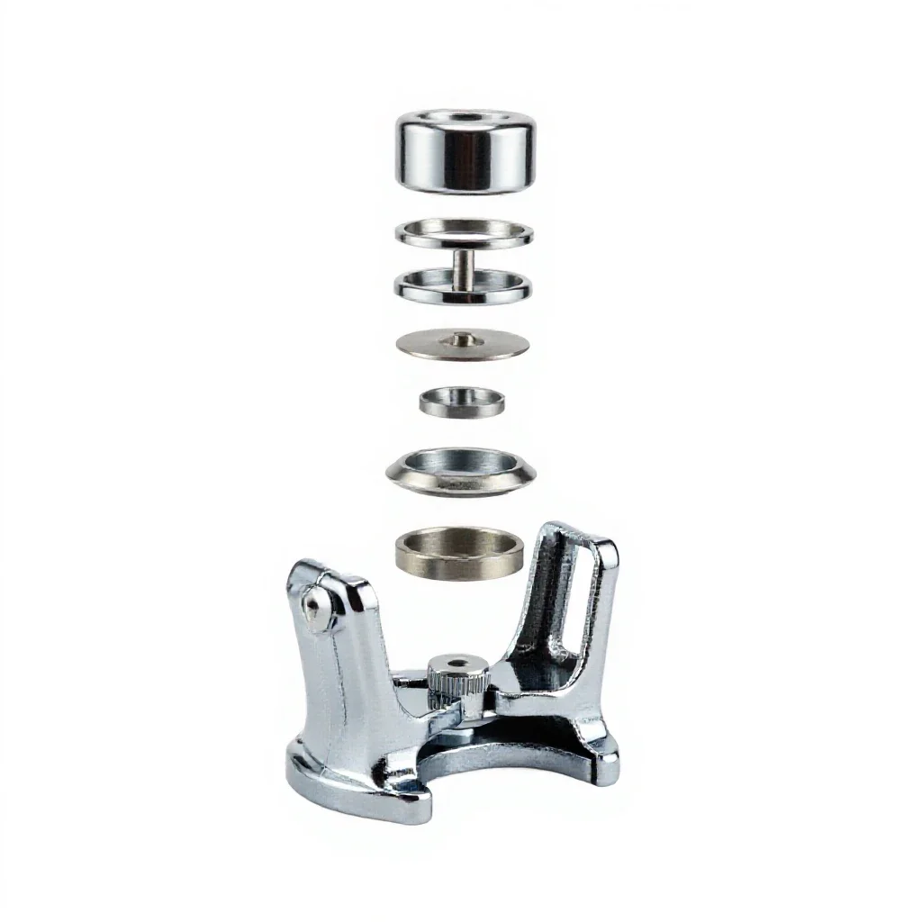 Bench clamp isolated on a white background
