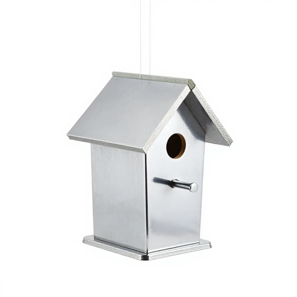 Birdhouse isolated on a white background