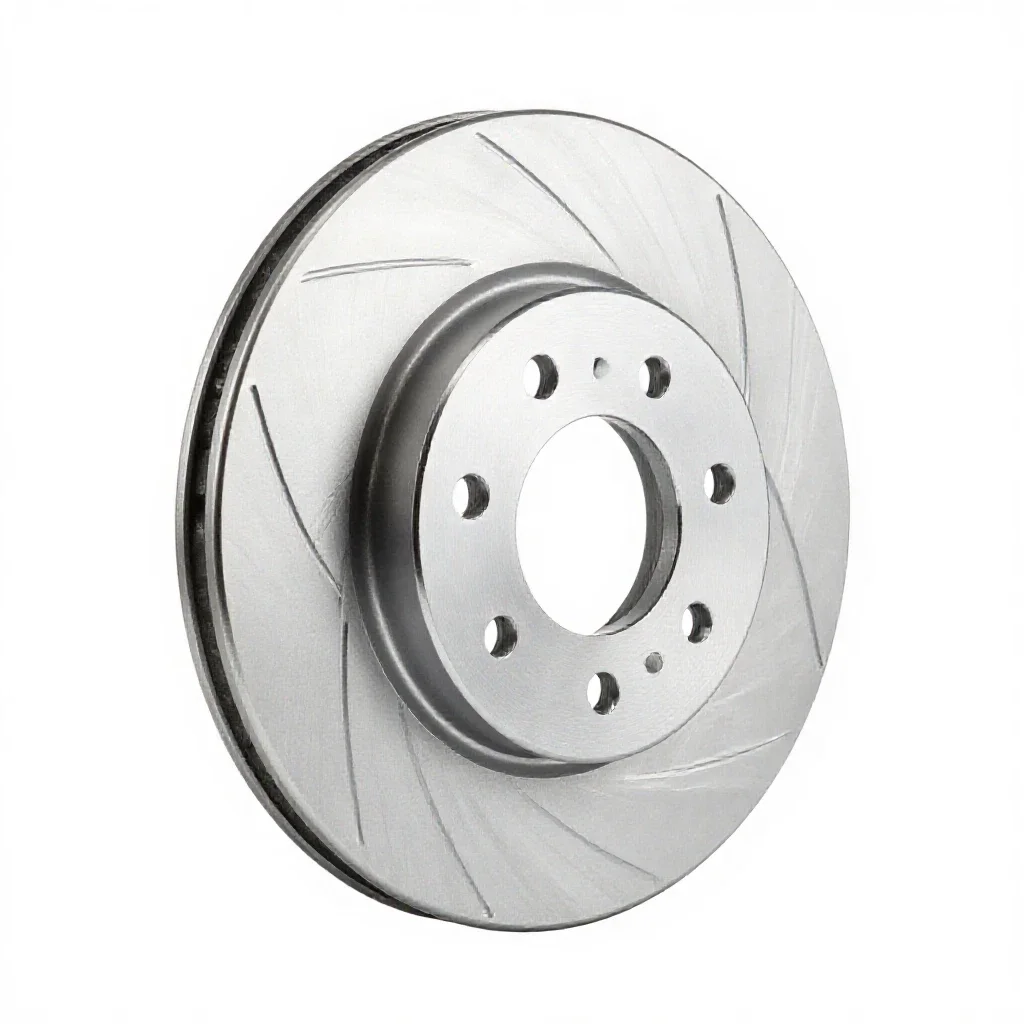 Brake disk isolated on a white background