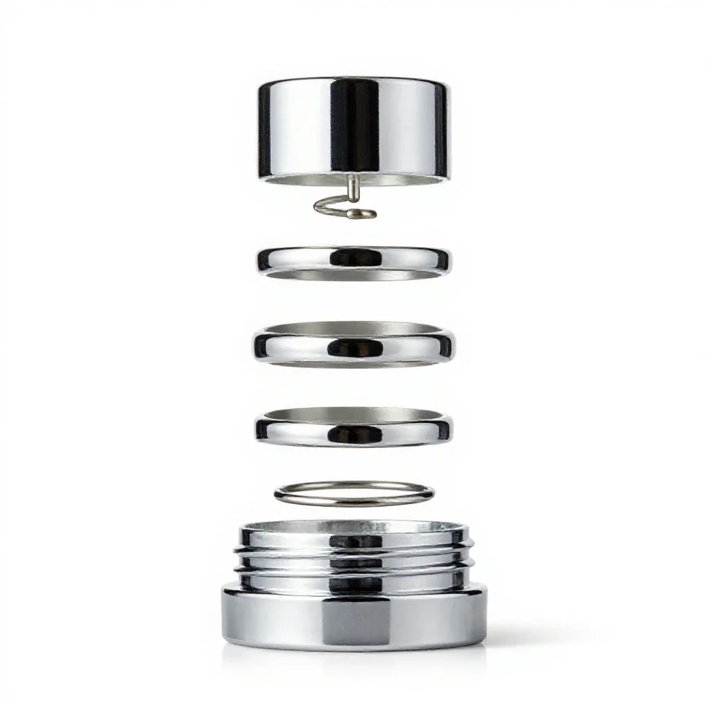 Brilliantine isolated on a white background