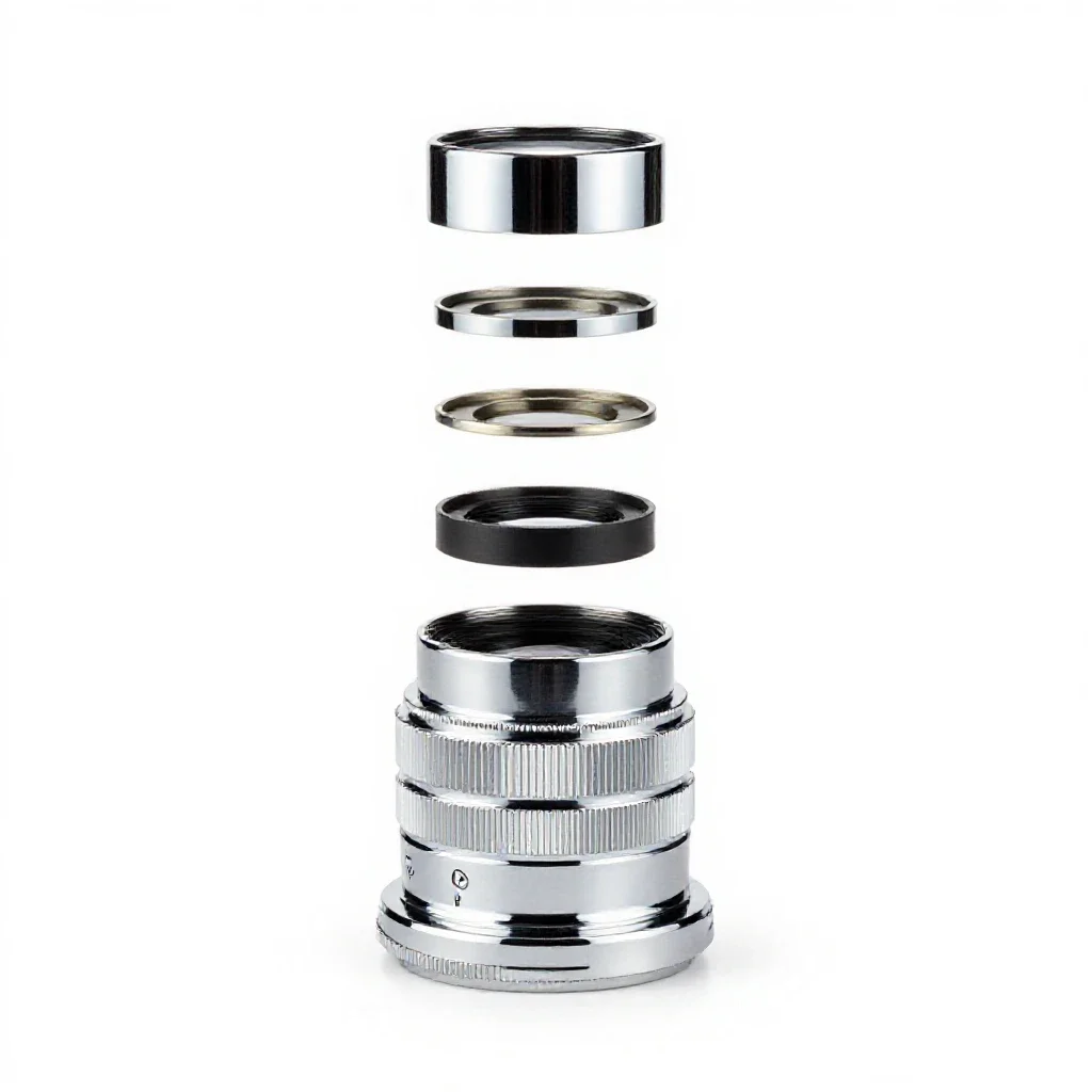 Camera lucida isolated on a white background