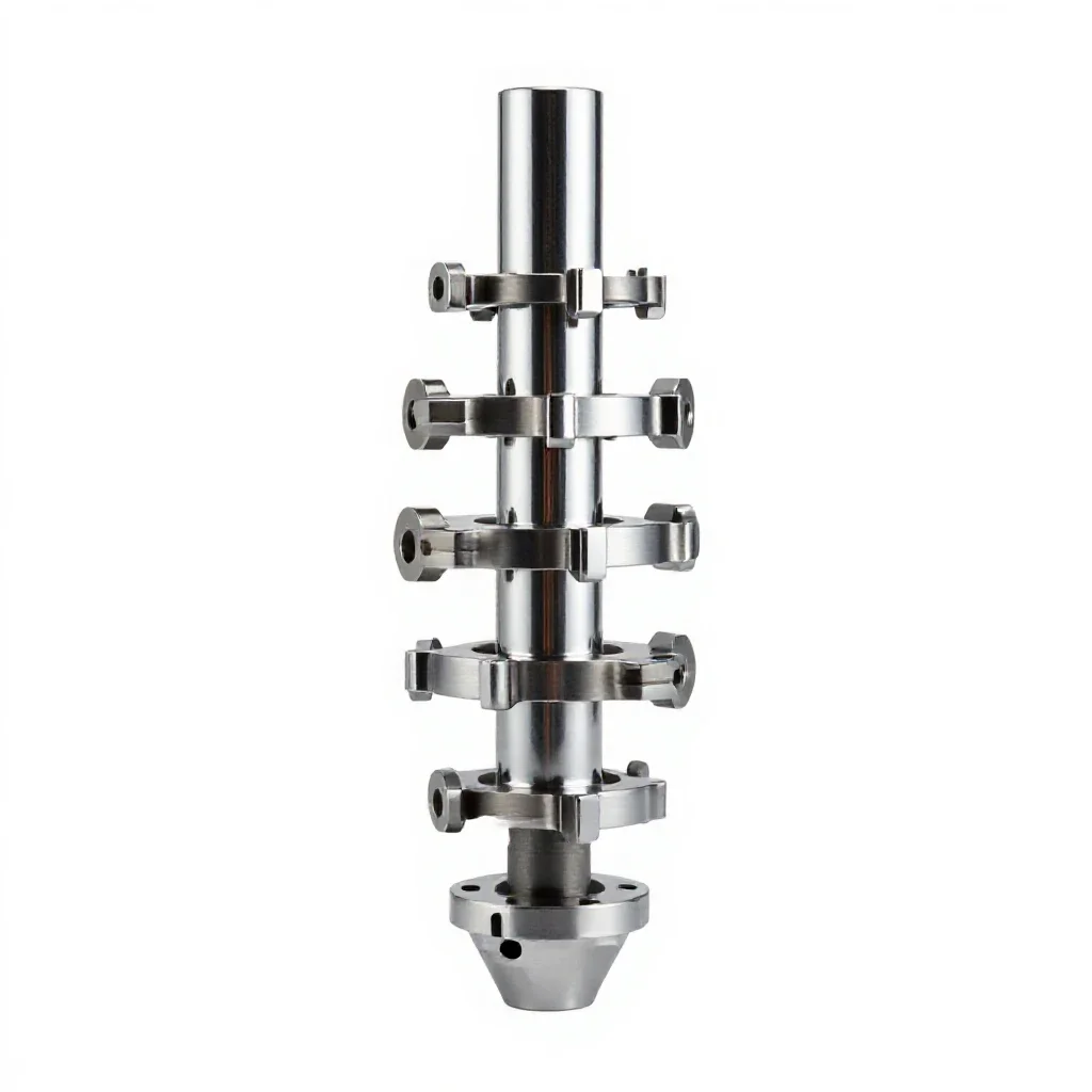 Camshaft isolated on a white background
