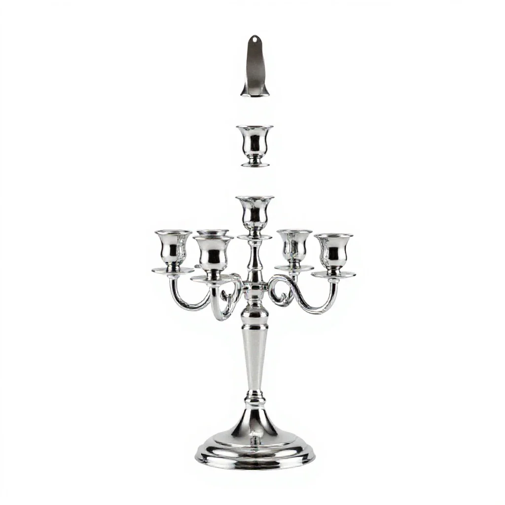 Candelabrum isolated on a white background