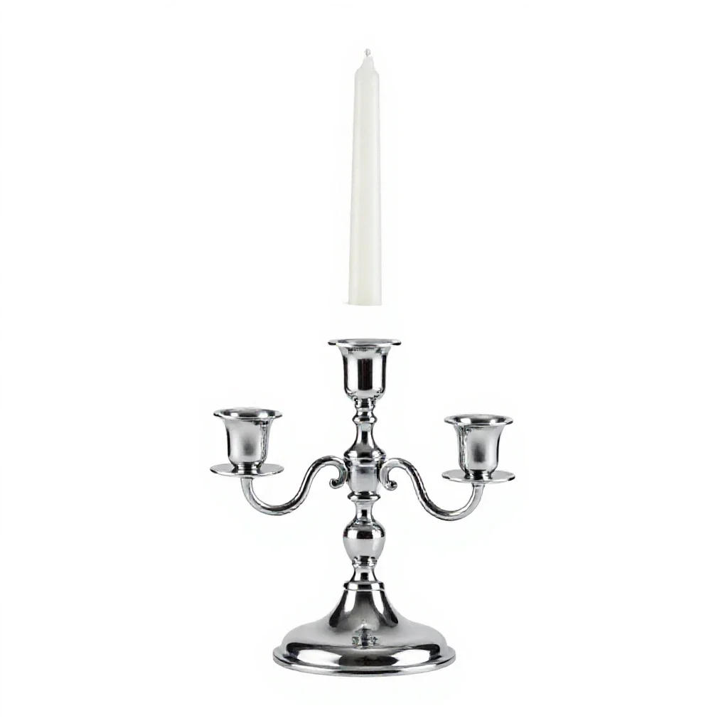 Candlestick isolated on a white background