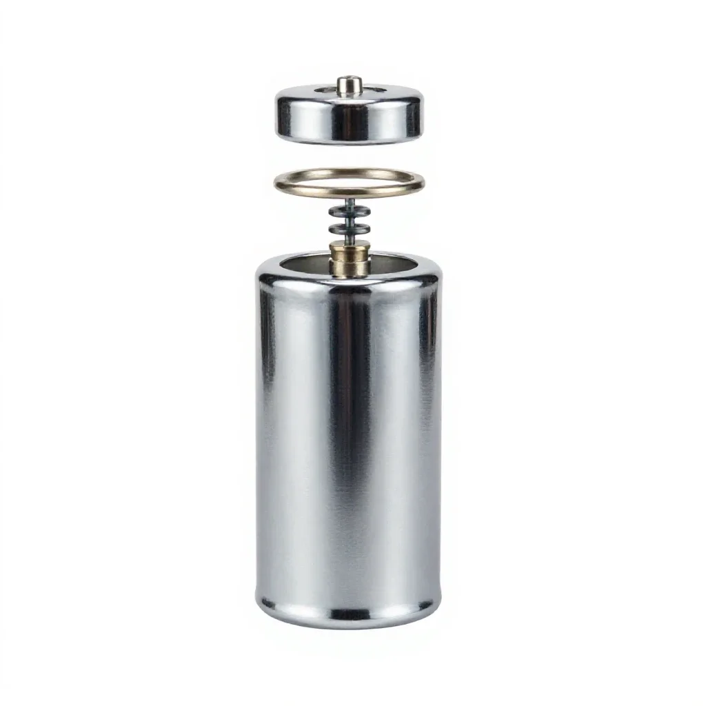 Capacitor isolated on a white background