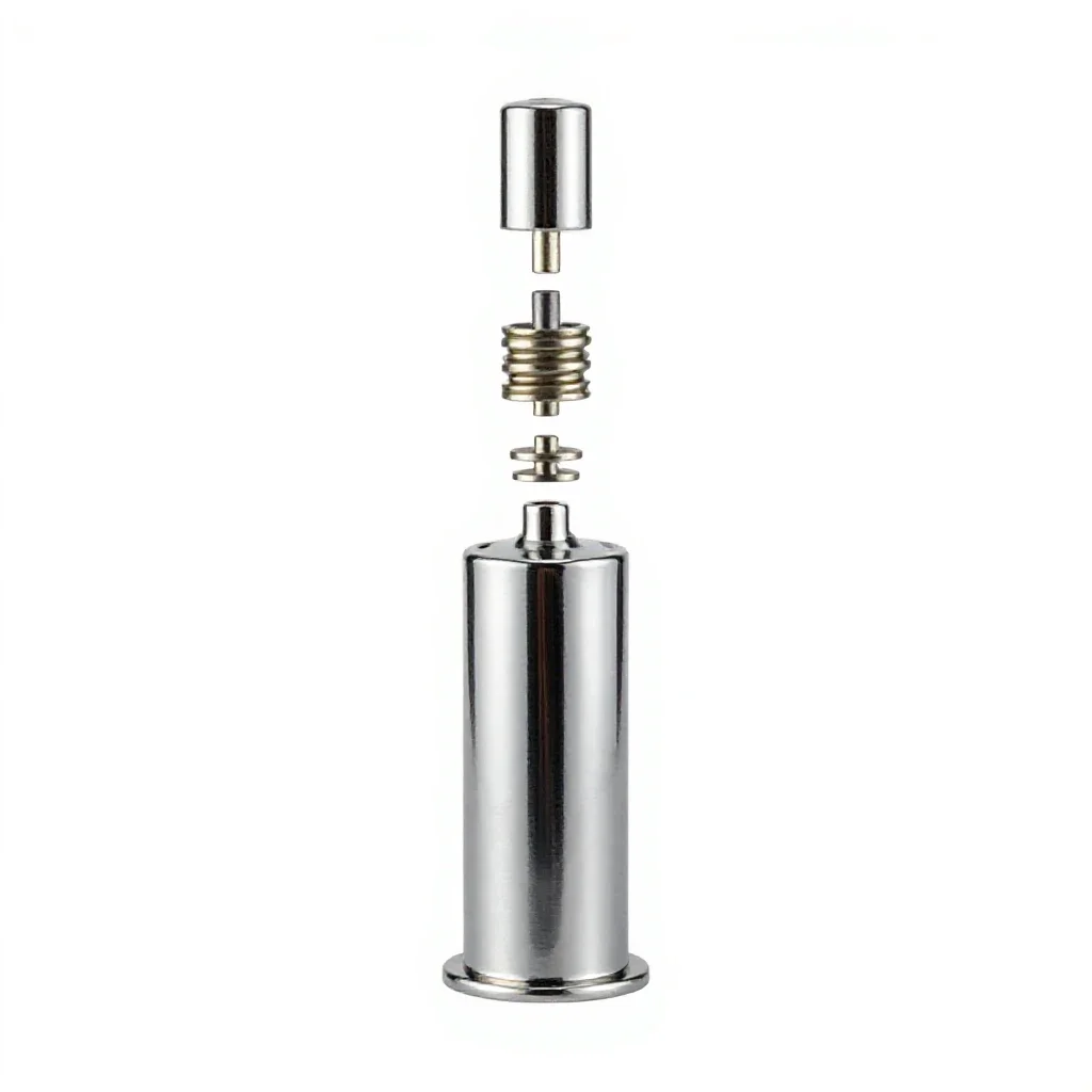 Cartridge fuse isolated on a white background