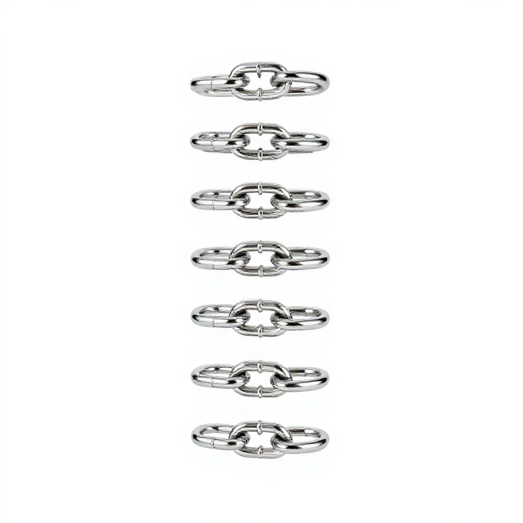 Chain isolated on a white background