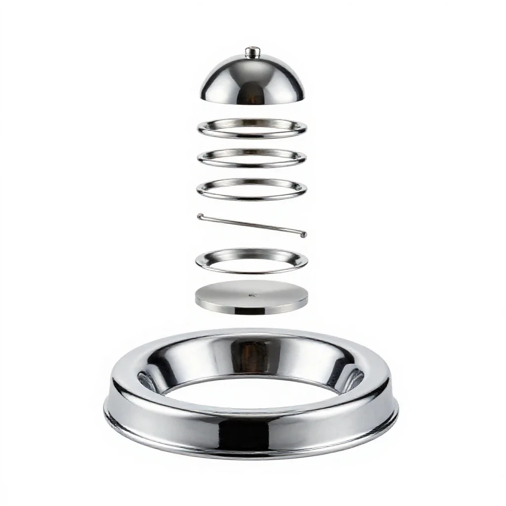 Chin rest isolated on a white background