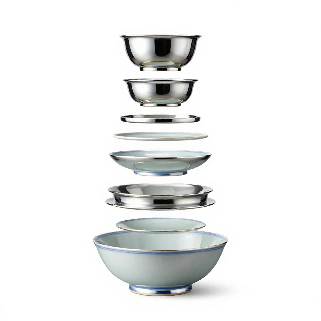 China isolated on a white background