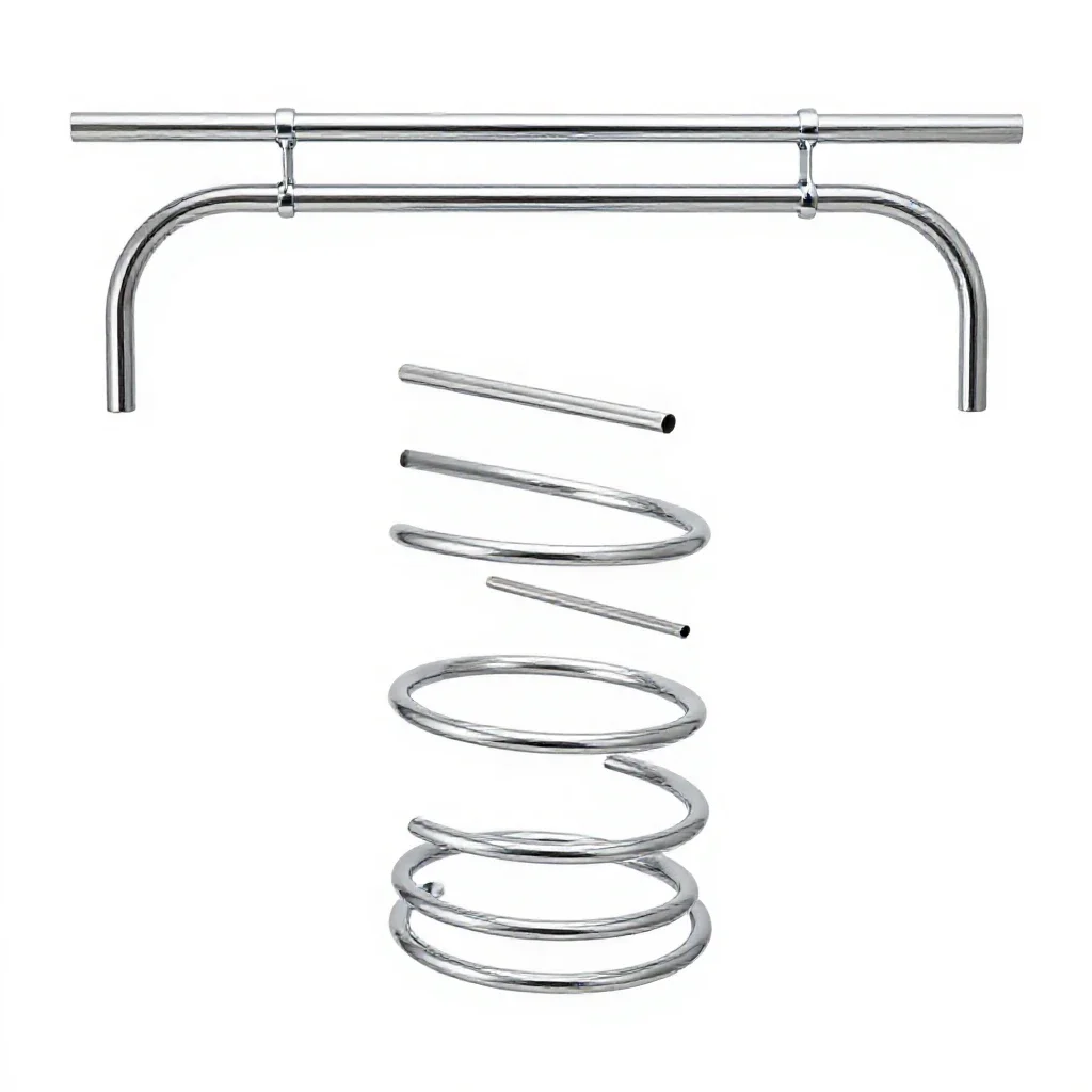 Chinning bar isolated on a white background