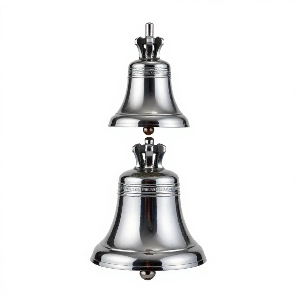 Church bell isolated on a white background