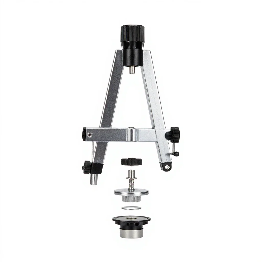 Clinometer isolated on a white background