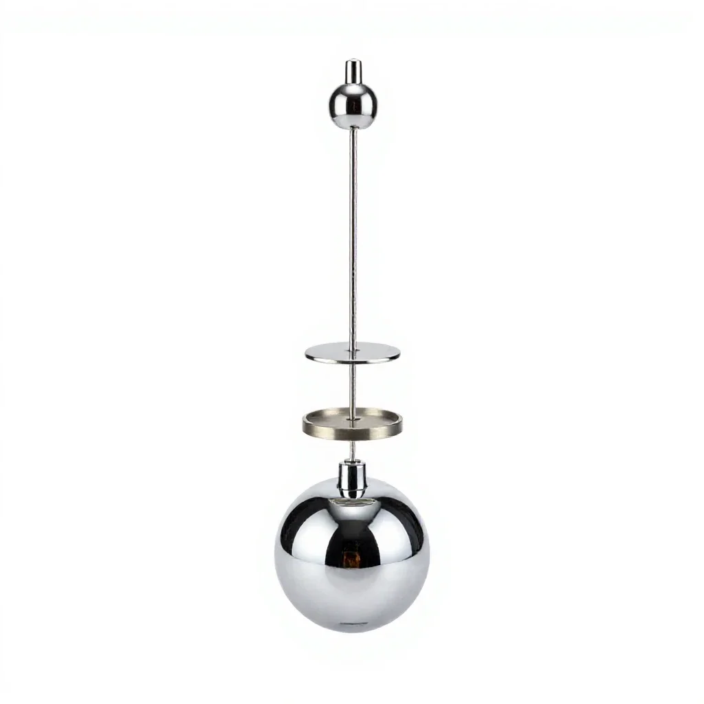 Clock pendulum isolated on a white background