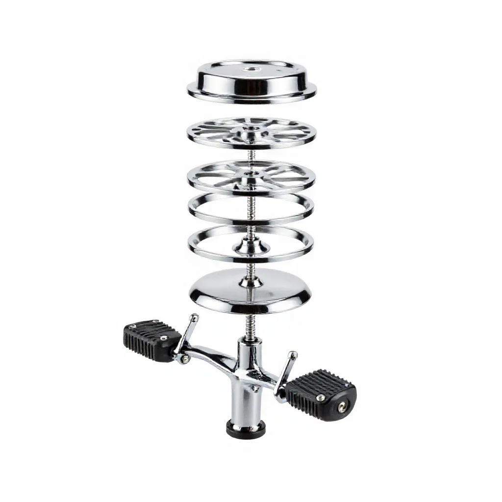 Coaster brake isolated on a white background