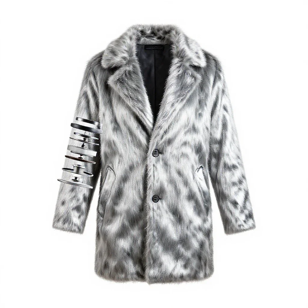 Coat isolated on a white background