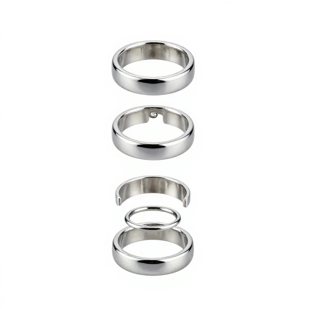 Collet isolated on a white background