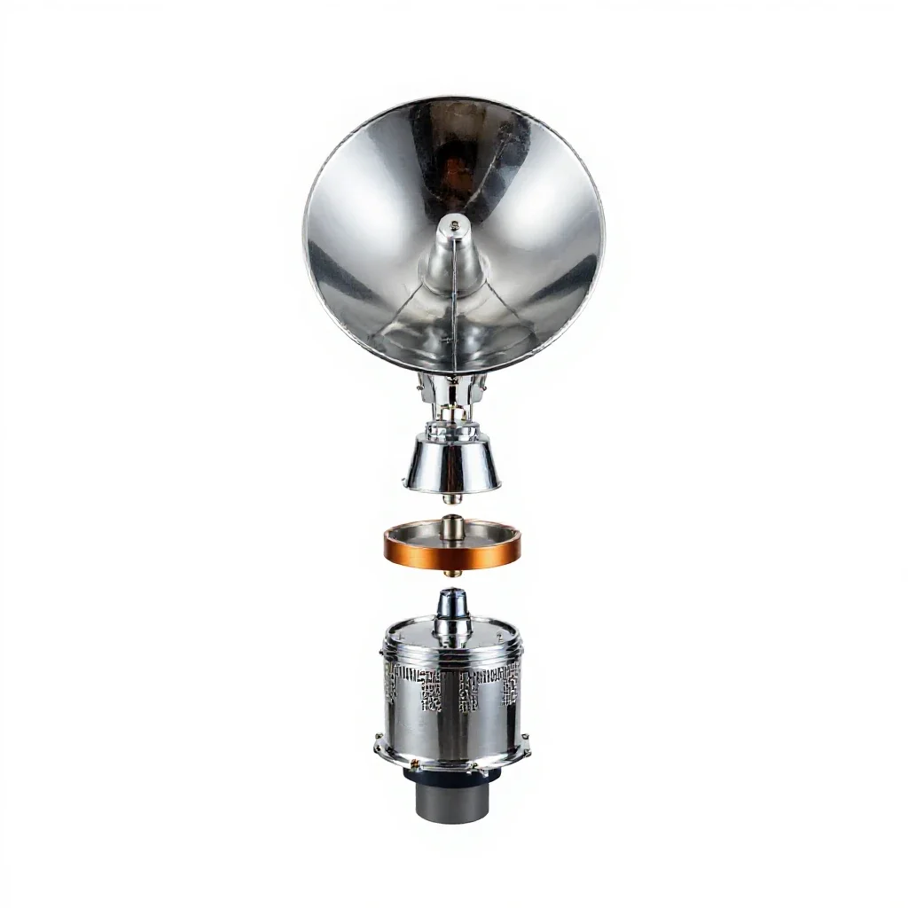 Communications satellite isolated on a white background