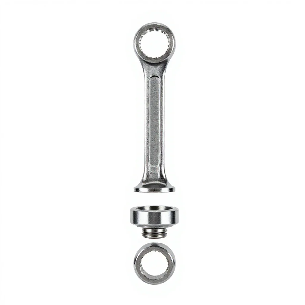 Connecting rod isolated on a white background