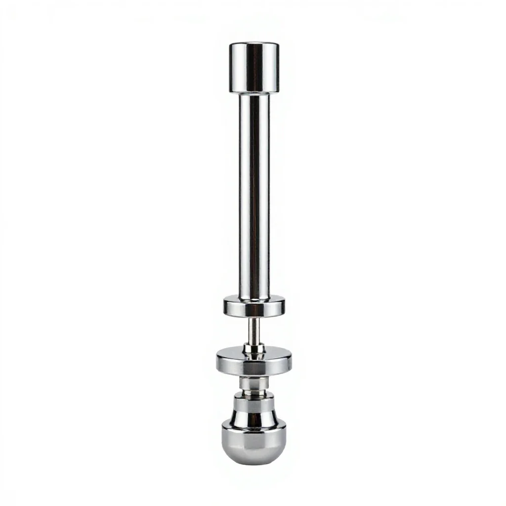 Control rod isolated on a white background