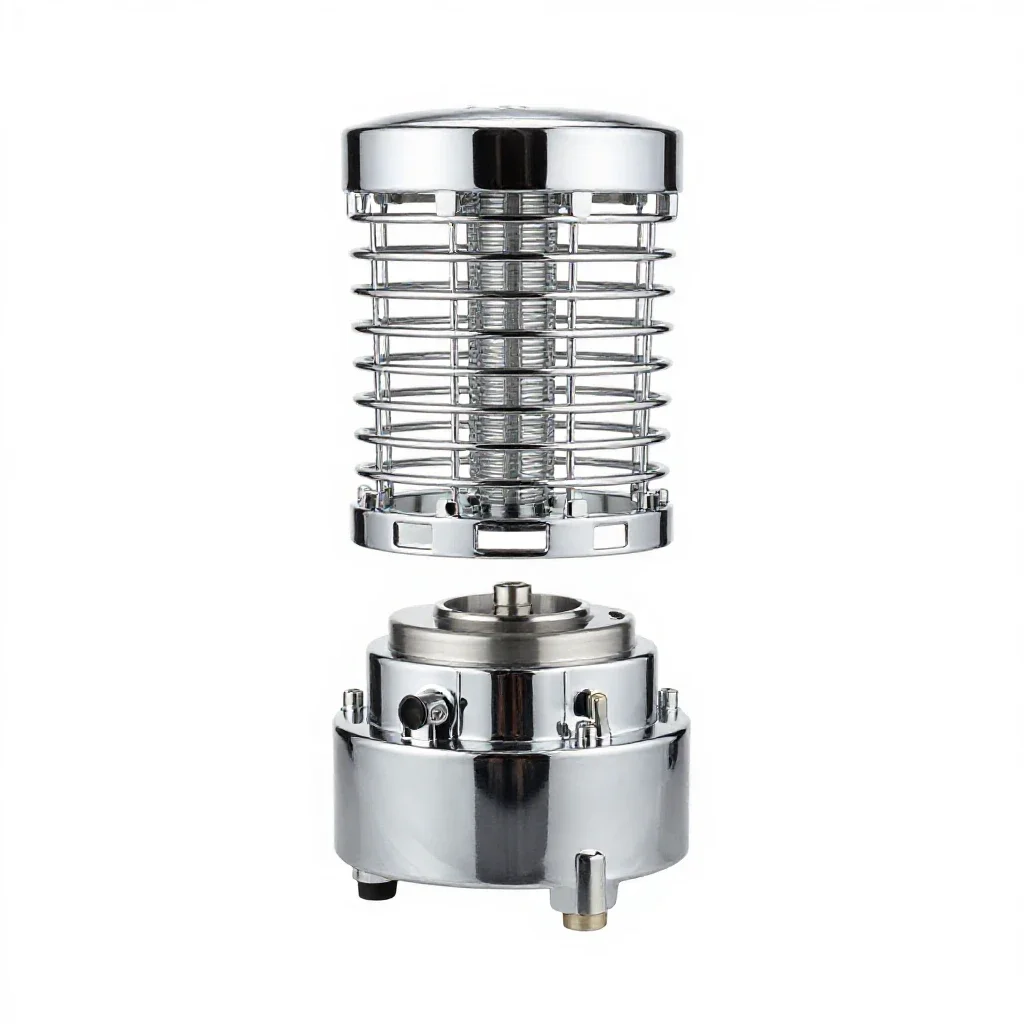 Cooling system isolated on a white background
