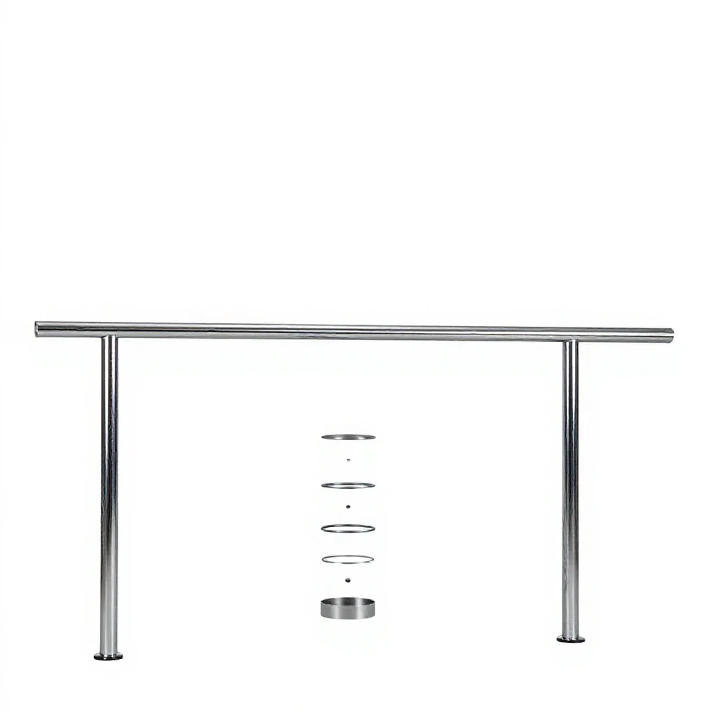 Crossbar isolated on a white background