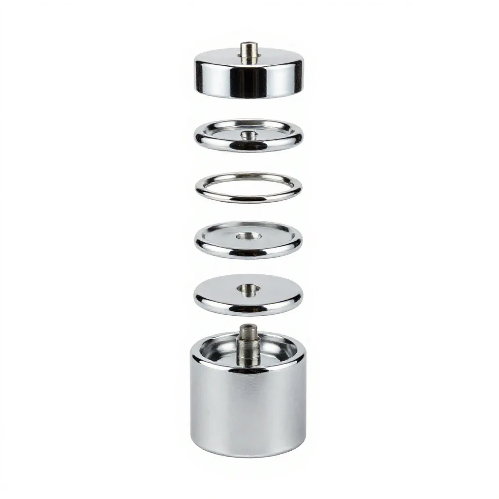 Damper block isolated on a white background