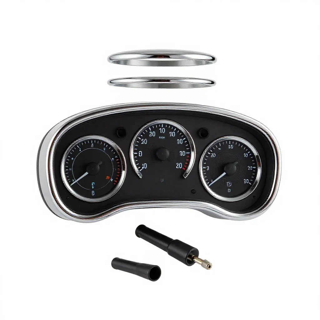 Dashboard isolated on a white background