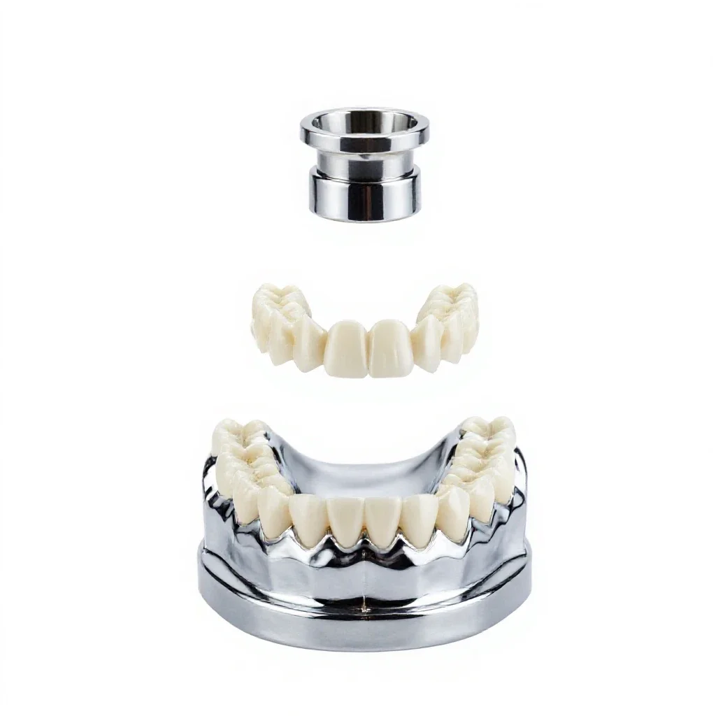 Dental appliance isolated on a white background