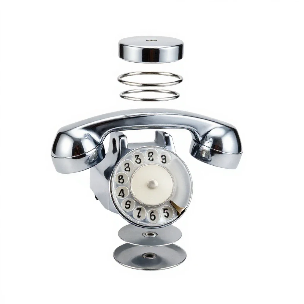 Dial isolated on a white background