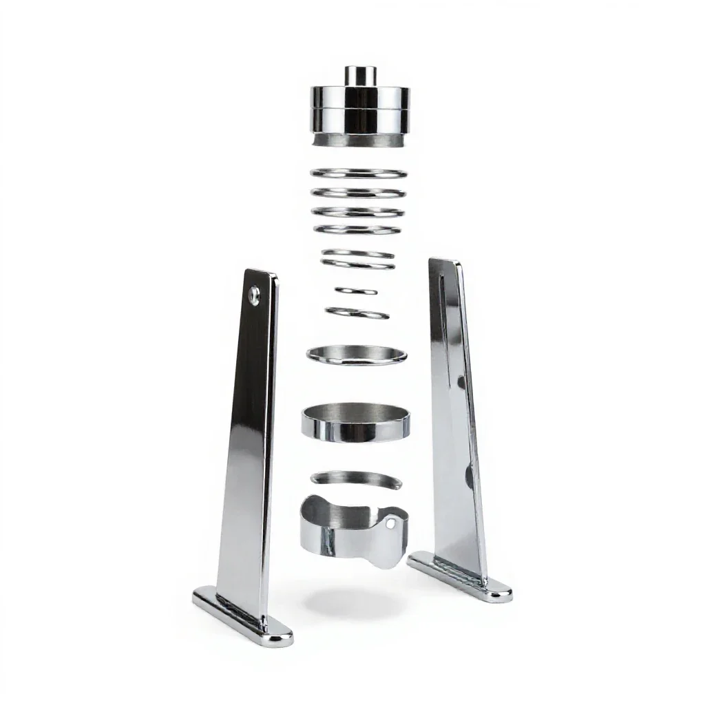 Andiron isolated on a white background