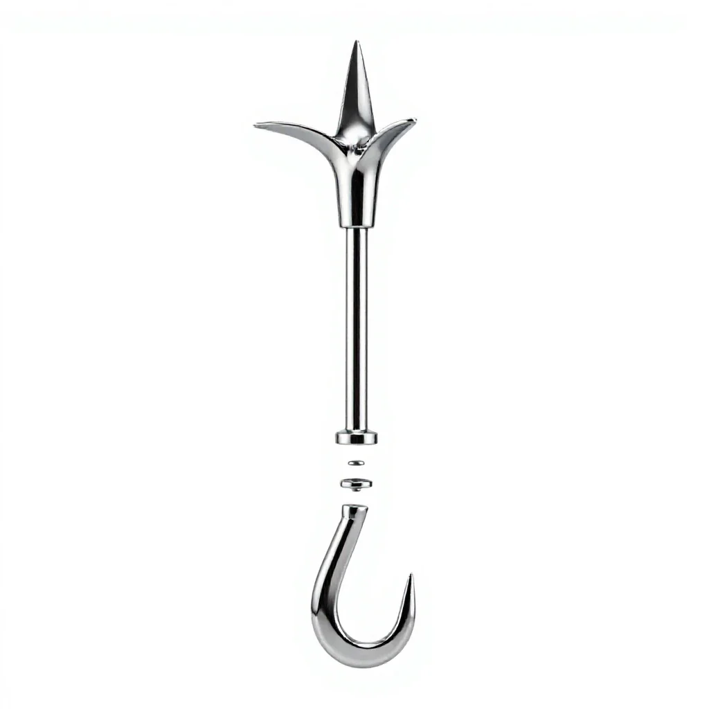 Ankus isolated on a white background