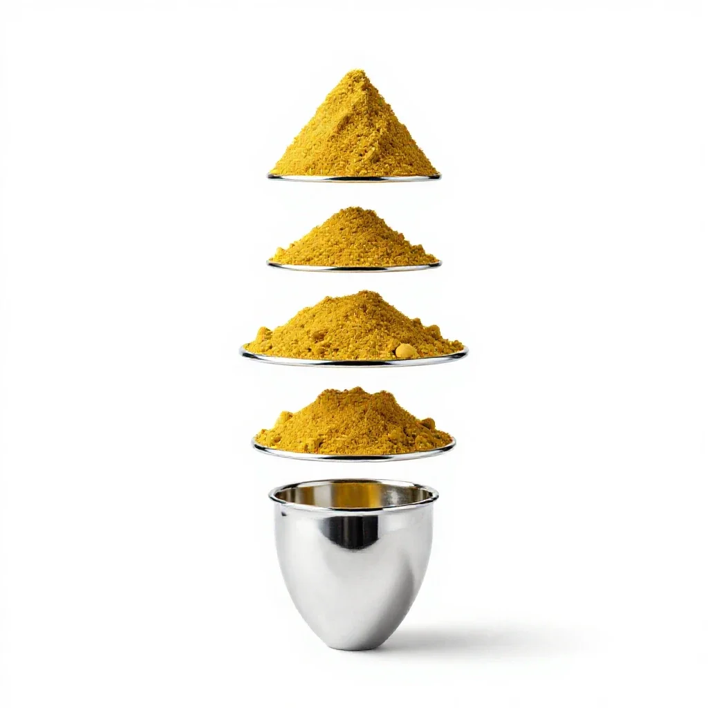 Araroba isolated on a white background