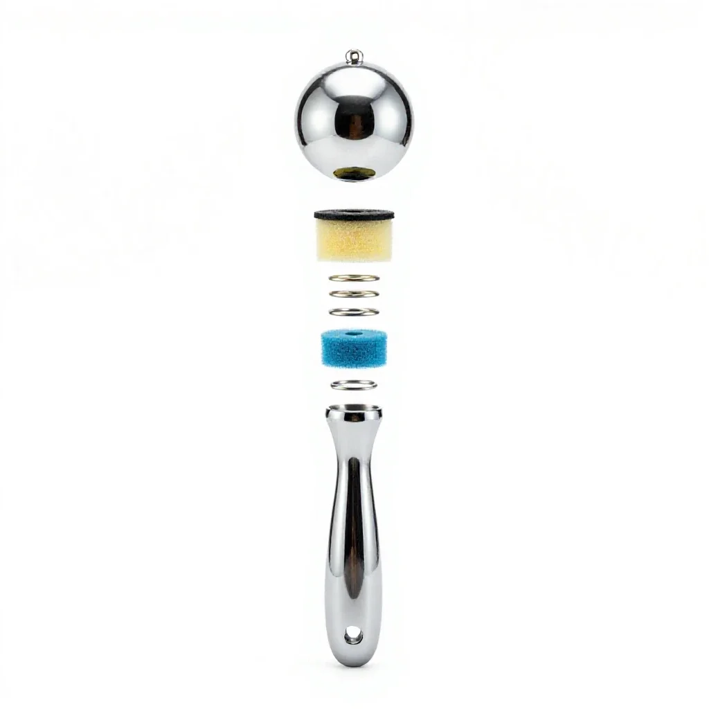 Aspergill isolated on a white background