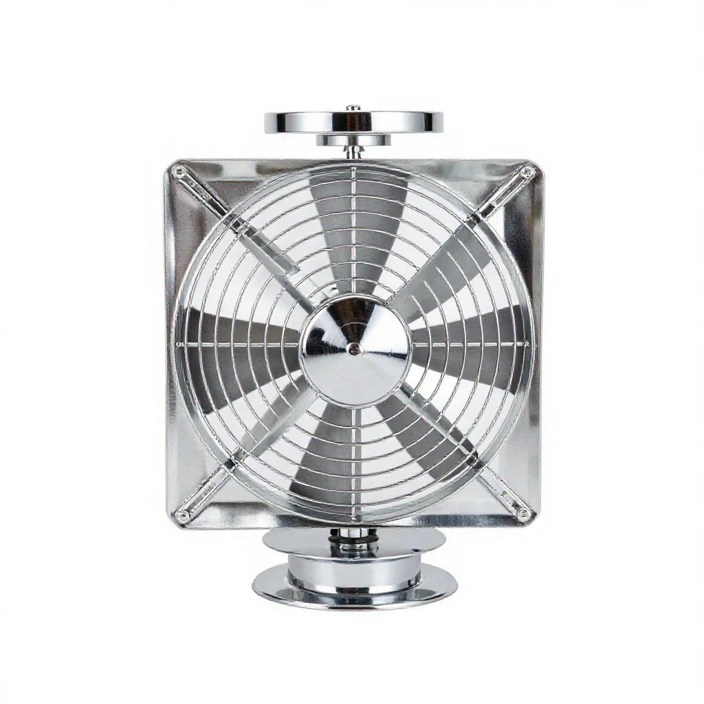 Attic fan isolated on a white background