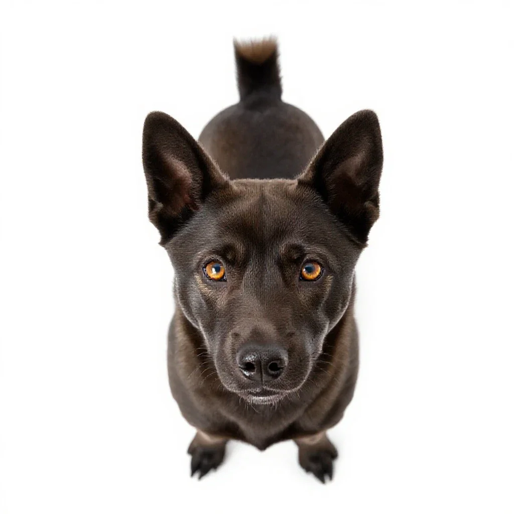 Basenji isolated on a white background