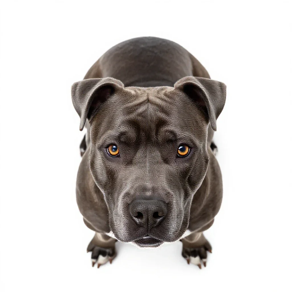 Bullterrier isolated on a white background