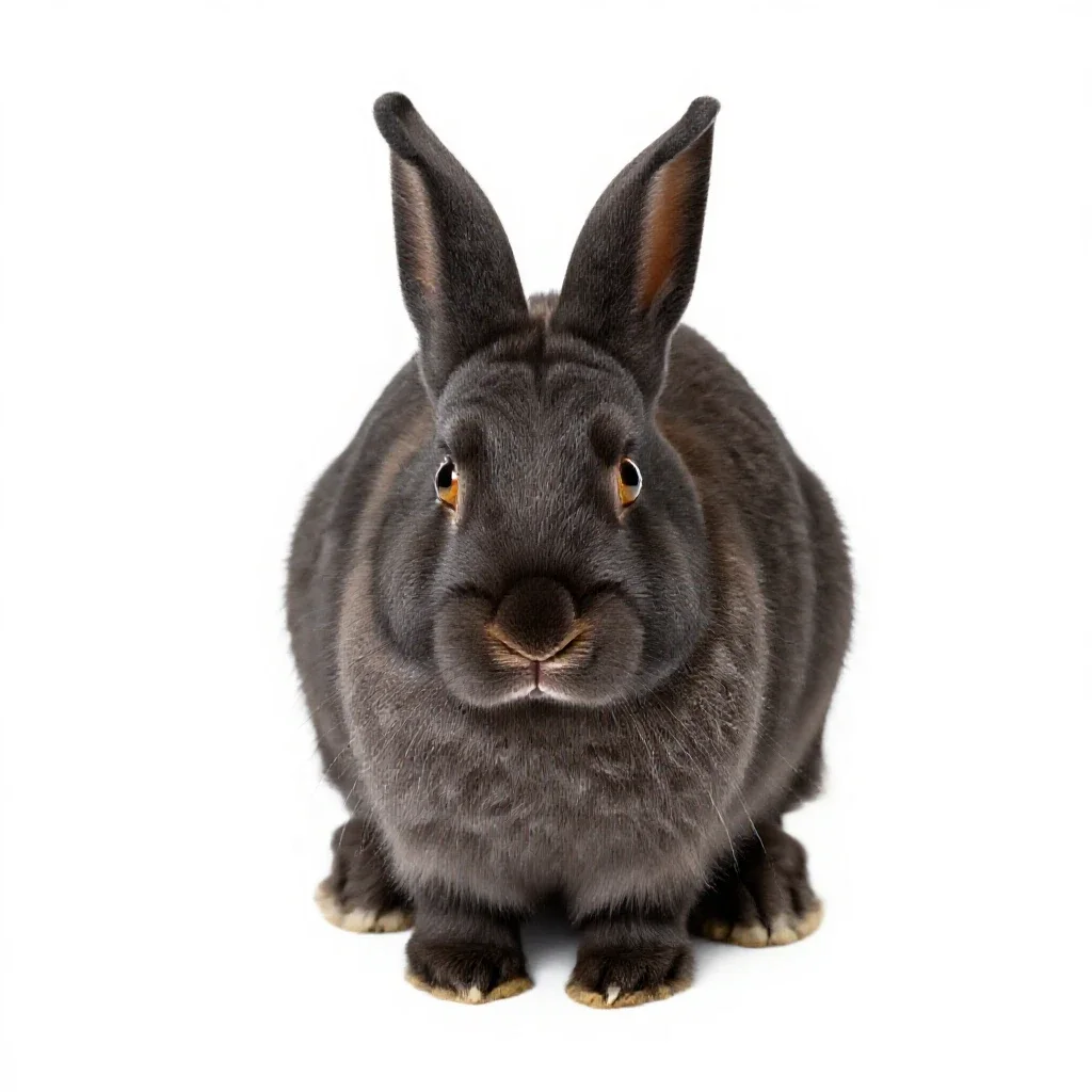 Bunny isolated on a white background