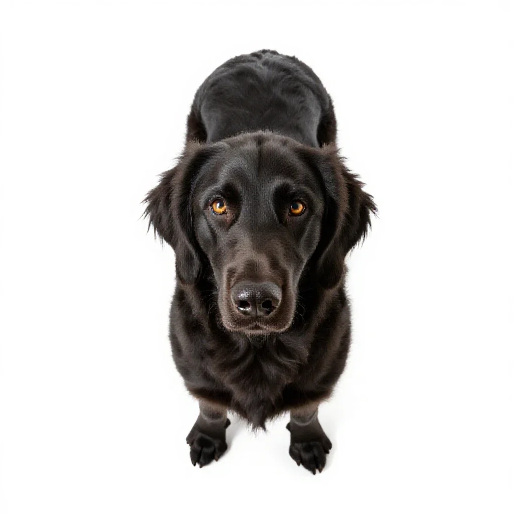 Field spaniel isolated on a white background