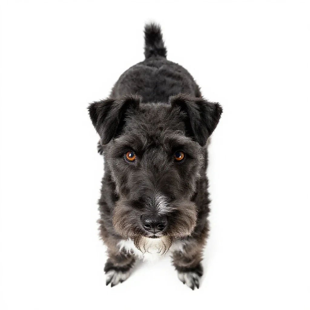 Fox terrier isolated on a white background