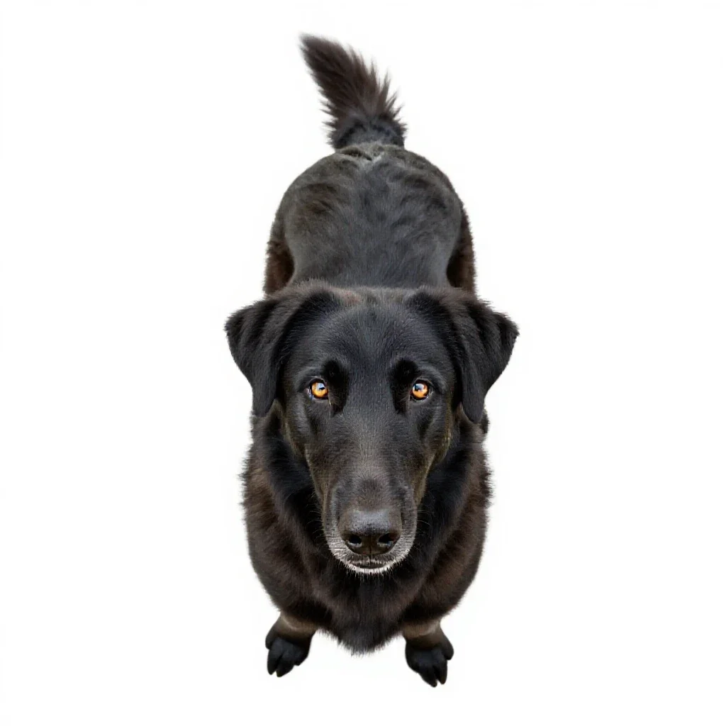 Groenendael isolated on a white background